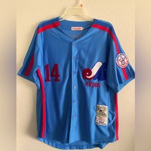 Classic Retro Pete Rose Montreal Expos jersey (Rare)